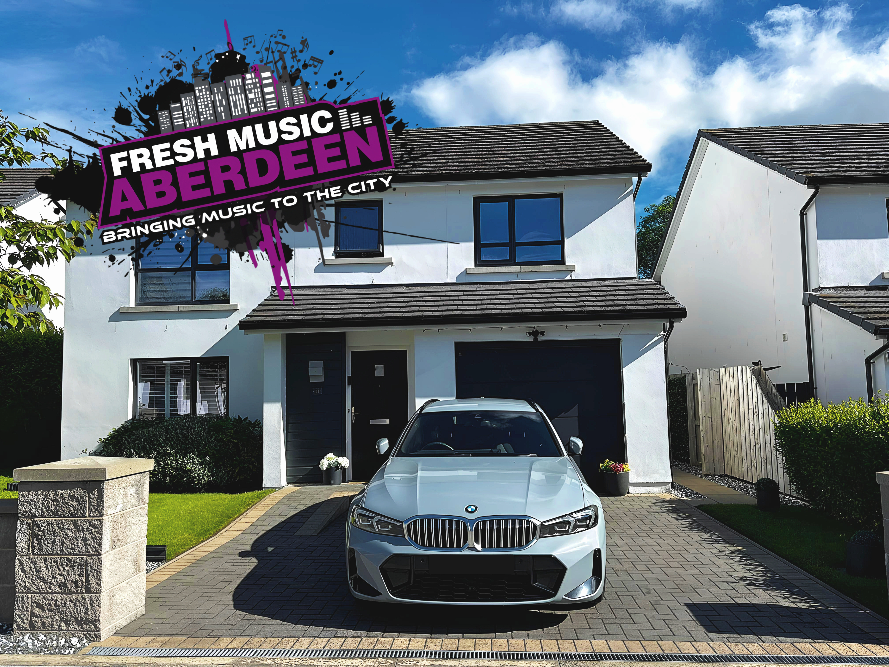 Front of Fresh Music Aberdeen studio